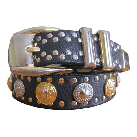 tan versace belt|gianni Versace men's belts.